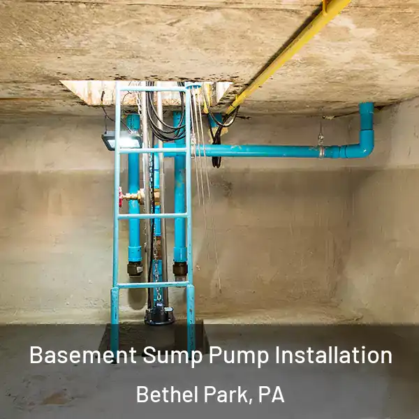  Basement Sump Pump Installation Bethel Park, PA